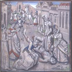 L'humiliation d'Andronic. Manuscrit de la Bibliothèque Nationale, Français 68